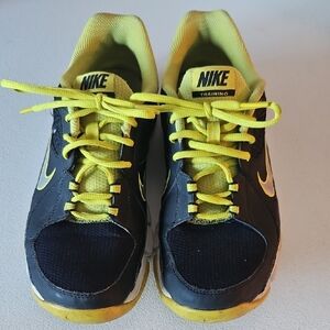 Nike Black and Yellow Sneakers